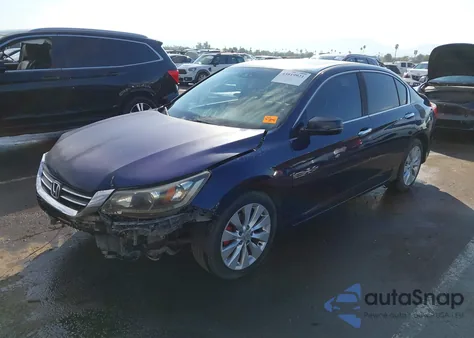 2013 Honda Accord Ex-L V-6 из США, поврежденный, VIN 1HGCR3F88DA043049